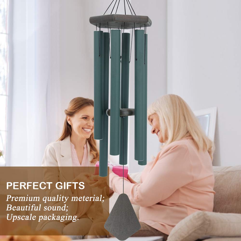 Amazon.co.jp: Sympathy Wind Chimes 屋外用ディープトーン、36インチ