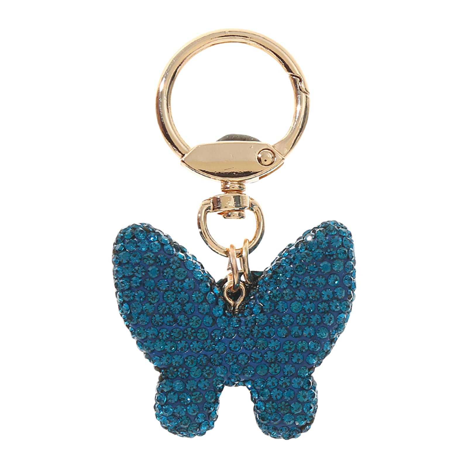Kalttoy C Rhinestones Butterfly Keychain Harm In Vibranting Olor For Stylish And Bag Adornment Stylish Outfits Purse Accessory