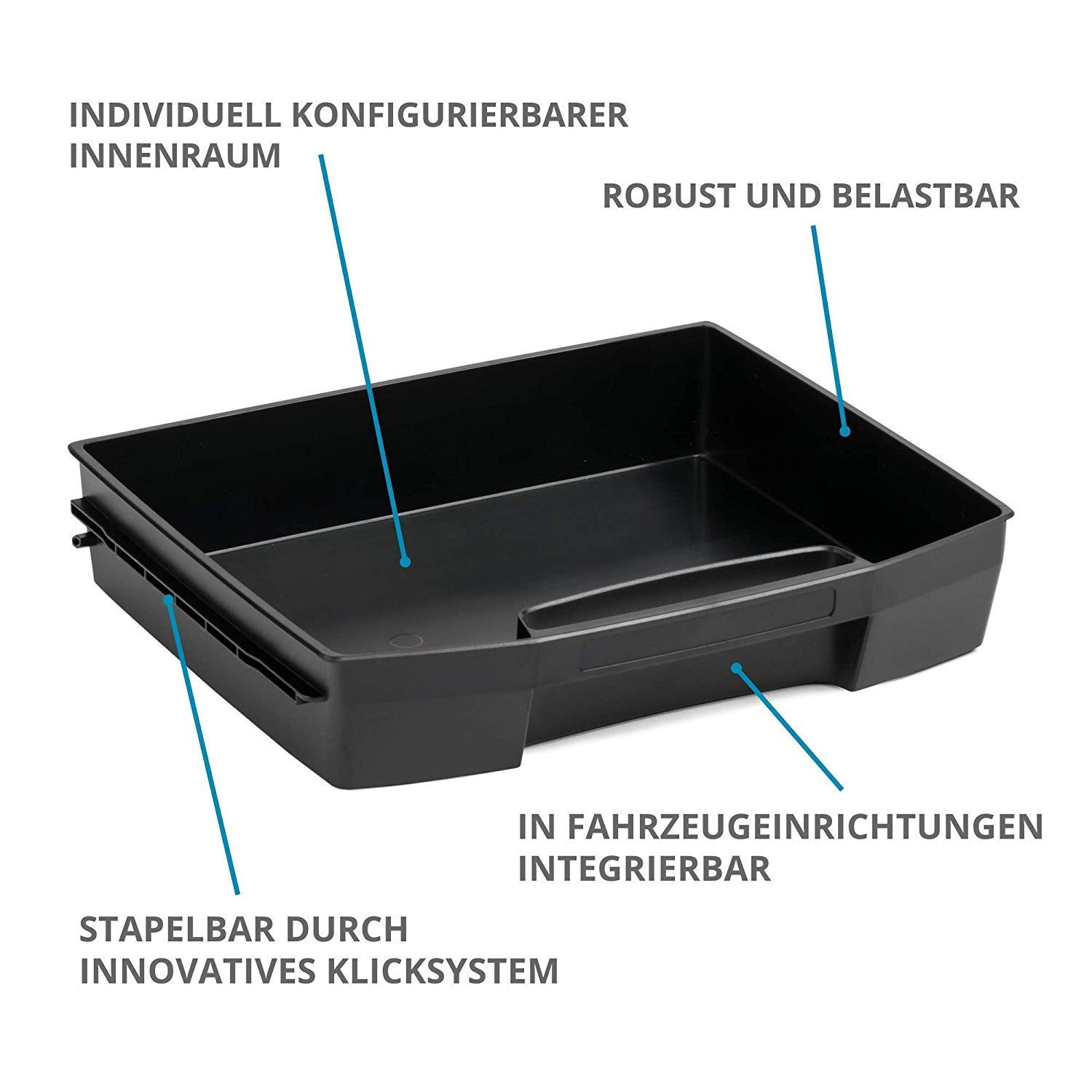 L-BOXX Sortimo i-Rack 5 fach anthrazit bestückt