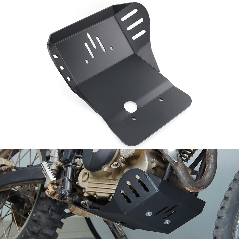 Xitomer 4mm Motorcycle Skid Bash Plate, Fit for XT250 2008 2009 2010 2011 2012 XT250 2013 2014 2015 XT250 2016 2017 2018 2019 2020 2021 2022 2023, Motorcycle Skid Plate