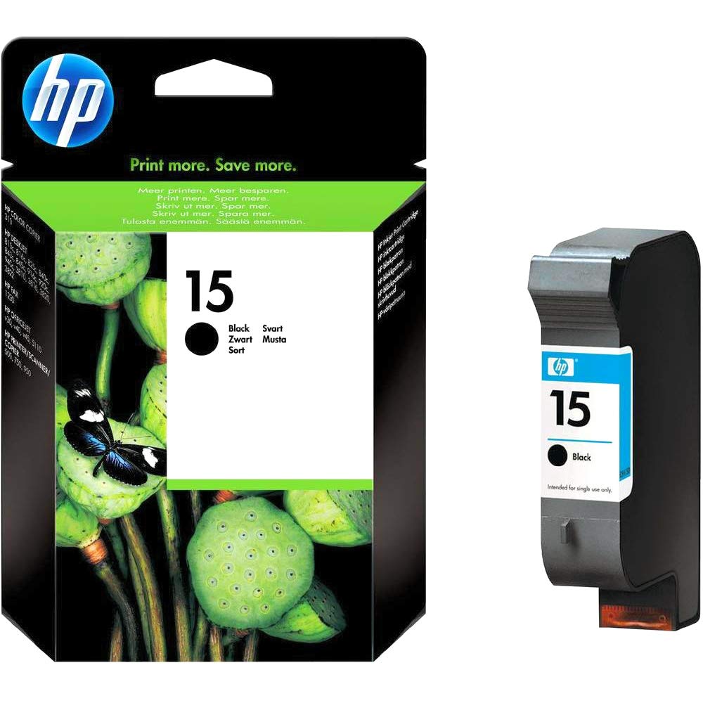 Hp Tinteiro Original 15 Preto Black 25ml 495 Paginas (C6615DE - View #9