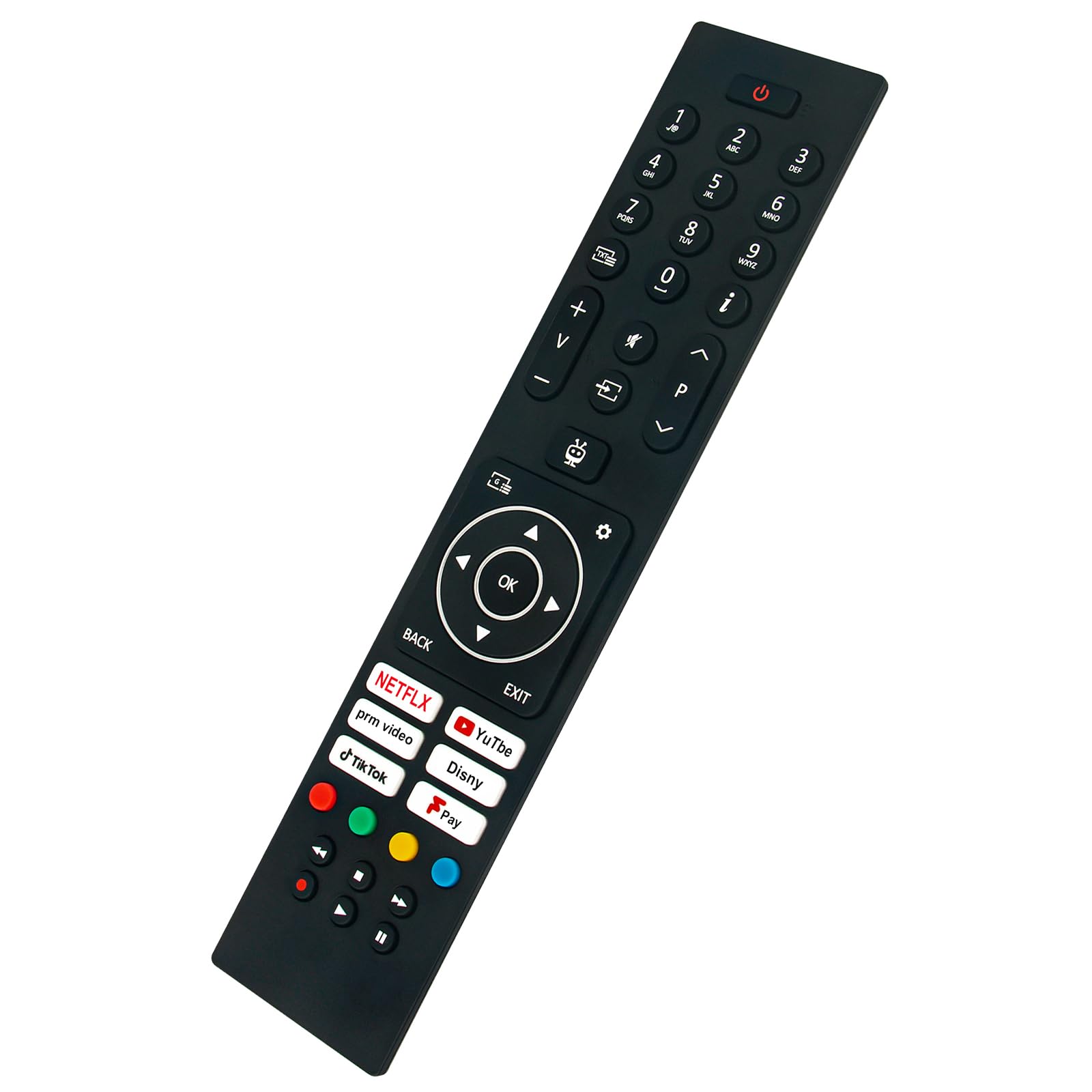 RC45137T Replacement Remote Control Fit for EGL 55E23UHDS 32E23HDS1 HD LED Smart TV And work for Logik RC43137 L32SHE22 43FT24CA L32SHE19 L39SHE21 40FT24CA 24HT24CA 32FT24CA - Image 4