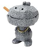 Aschenbecher für Draussen, Aschenbecher mit Deckel Harz Aschenbecher Lustig Groß Windaschenbecher...