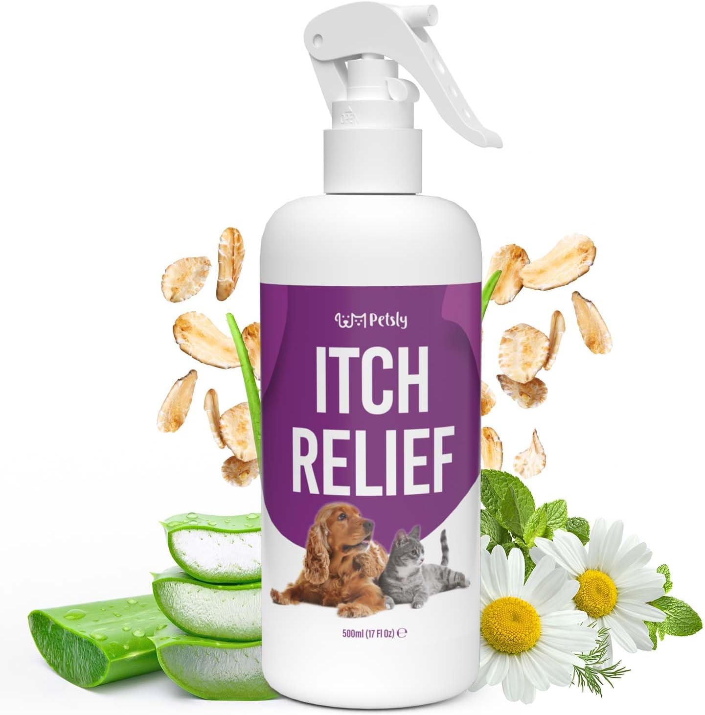 Vet's Best Allergy Itch Relief Spray for Dogs Soothes Dog Dry Skin