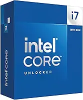 Intel® Processador de desktop Core™ i7-14700K 20 núcleos (8 P-cores + 12 E-cores) até 5,6 GHz