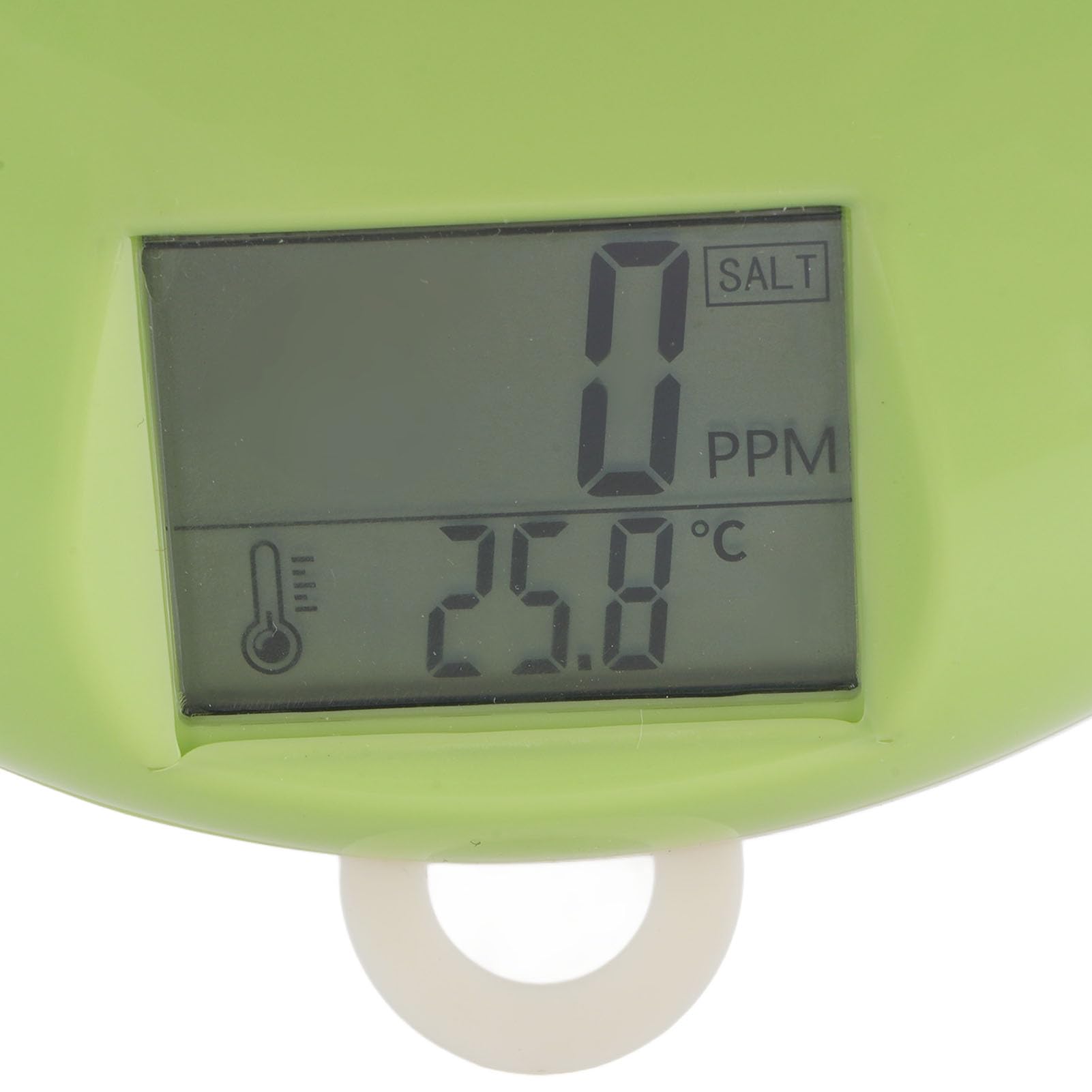 Pyhodi Termometro da 2 su 1 Piscina Solare, Tester di qualità dell'Acqua di salinità Digitale Facile da Lettura Galleggiante per Piscine Vasca Idromassaggio, Termometri per Kit di Test