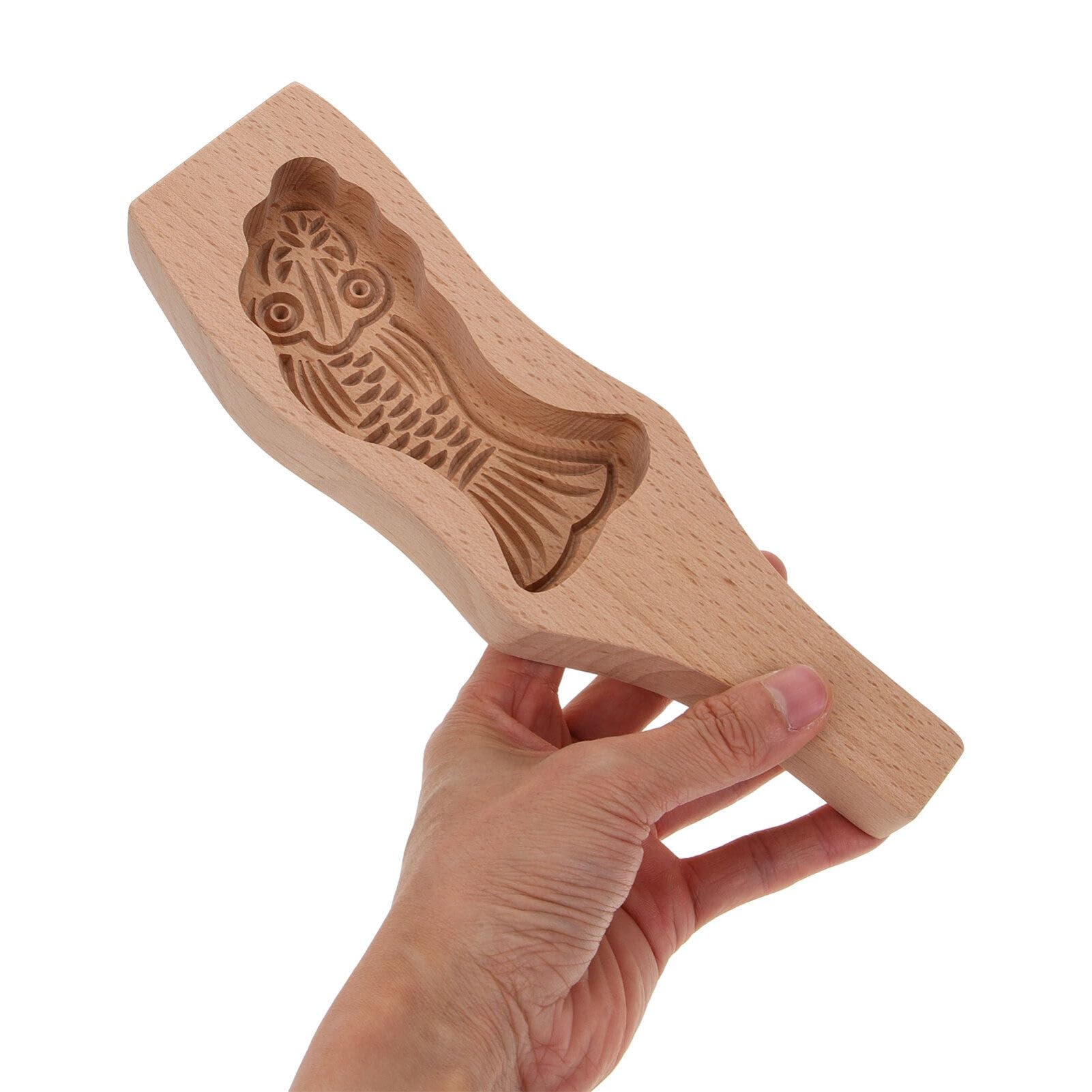 Keksausstecher, Plätzchenformen aus Holz, Kekse, Tierplätzchenformen, Keksausstecher for die Küche, Presstyp for Heimwerkerarbeiten in der und Familienfeiern