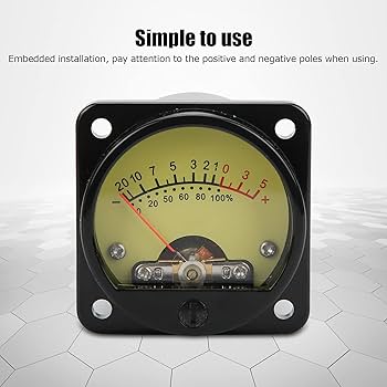 VUメーター Amazon.co.jp: 45mm VU メーター、パワーアンプチューブ VU