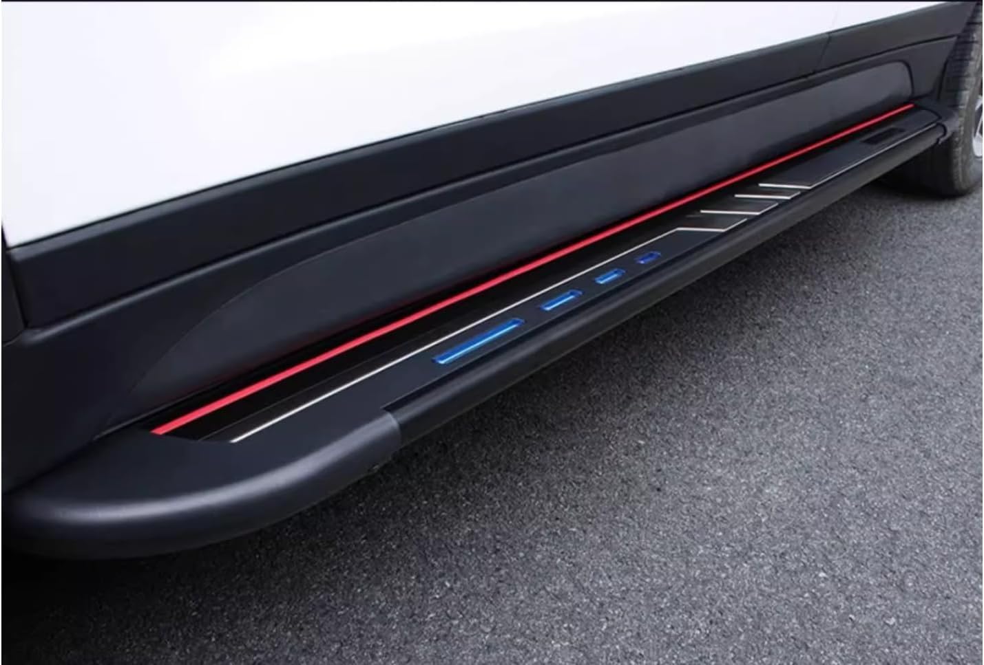 Side Steps Pedal Nerf Bars Fits for Hyundai Kona 2018-2022 2Pcs Running Boards