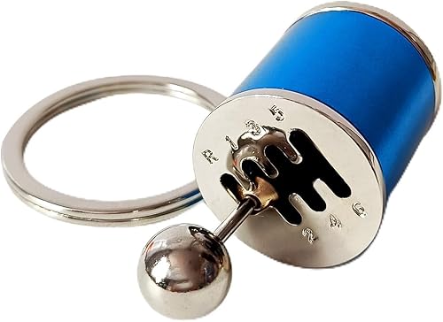 Miniatura 1 de Gea - Llavero de caja de cambios manual de 6 velocidades, llavero de palanca de cambios de automóvil, mini llavero de palanca de cambios de