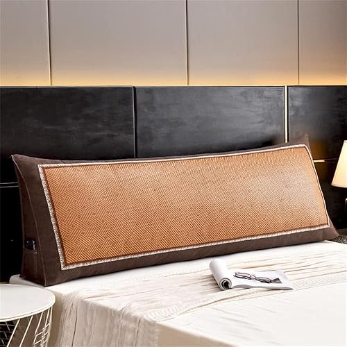 Miniatura 8 de Almohada triangular para cabecero, cojín triangular suave, almohada de lectura, respaldo grande, soporte de posicionamiento, almohada de cuña, para