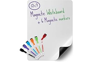 Kedudes Magnetic Dry Erase Board - Message Center