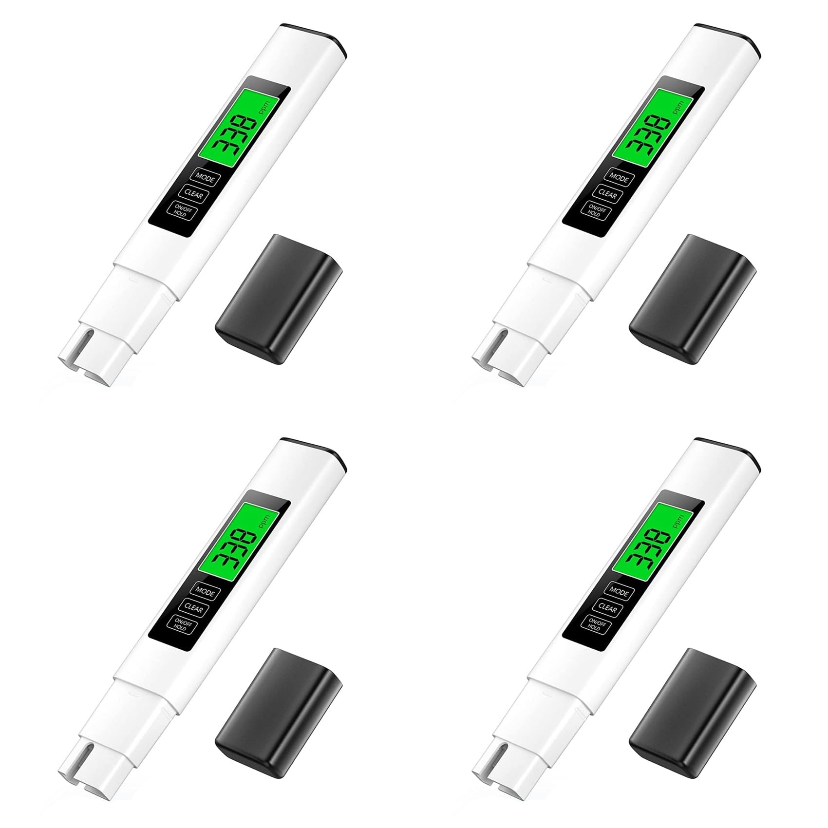 Jnchdghwa White 4X Tds Water Quality Tester High Accuracy Digital Water Testing Kit For Drink Water Water Tester Integrated