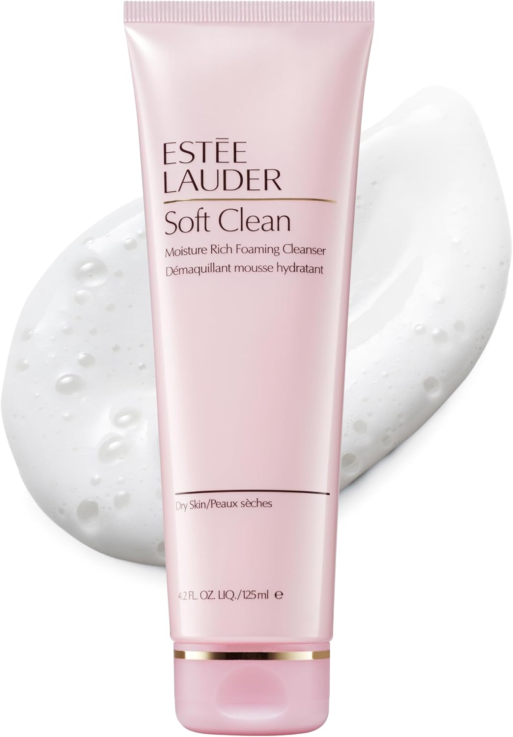 Estée Lauder Soft Clean Moisture Rich Foaming Face Wash Cleanser, 4.2 Ounce