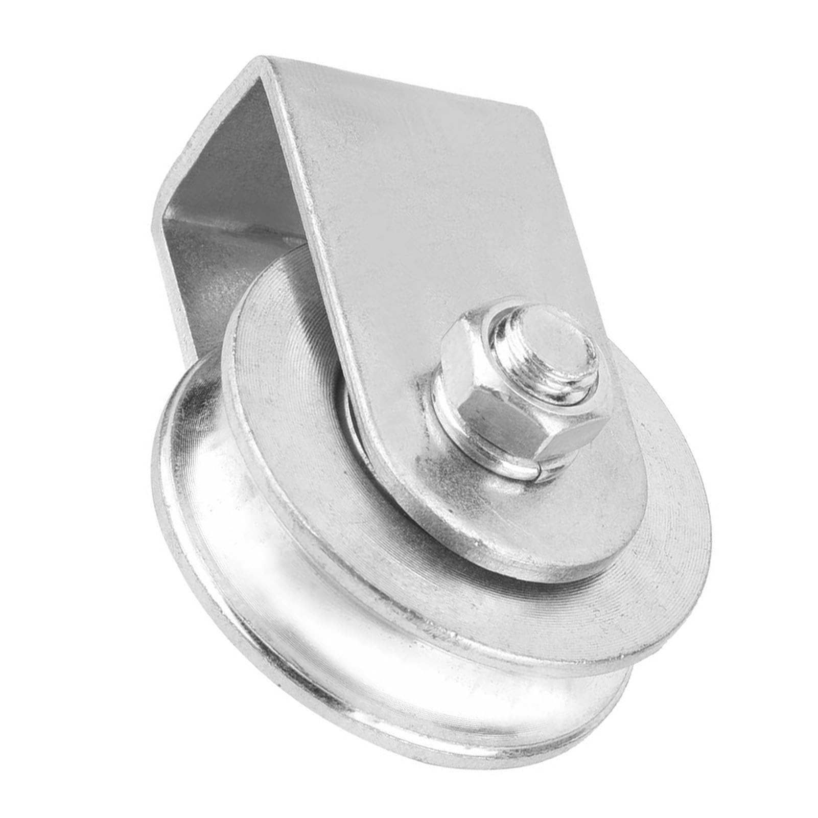 Single Swivel Pulley Block 0.3 Tons Roller Lifting Wheel For Wire
