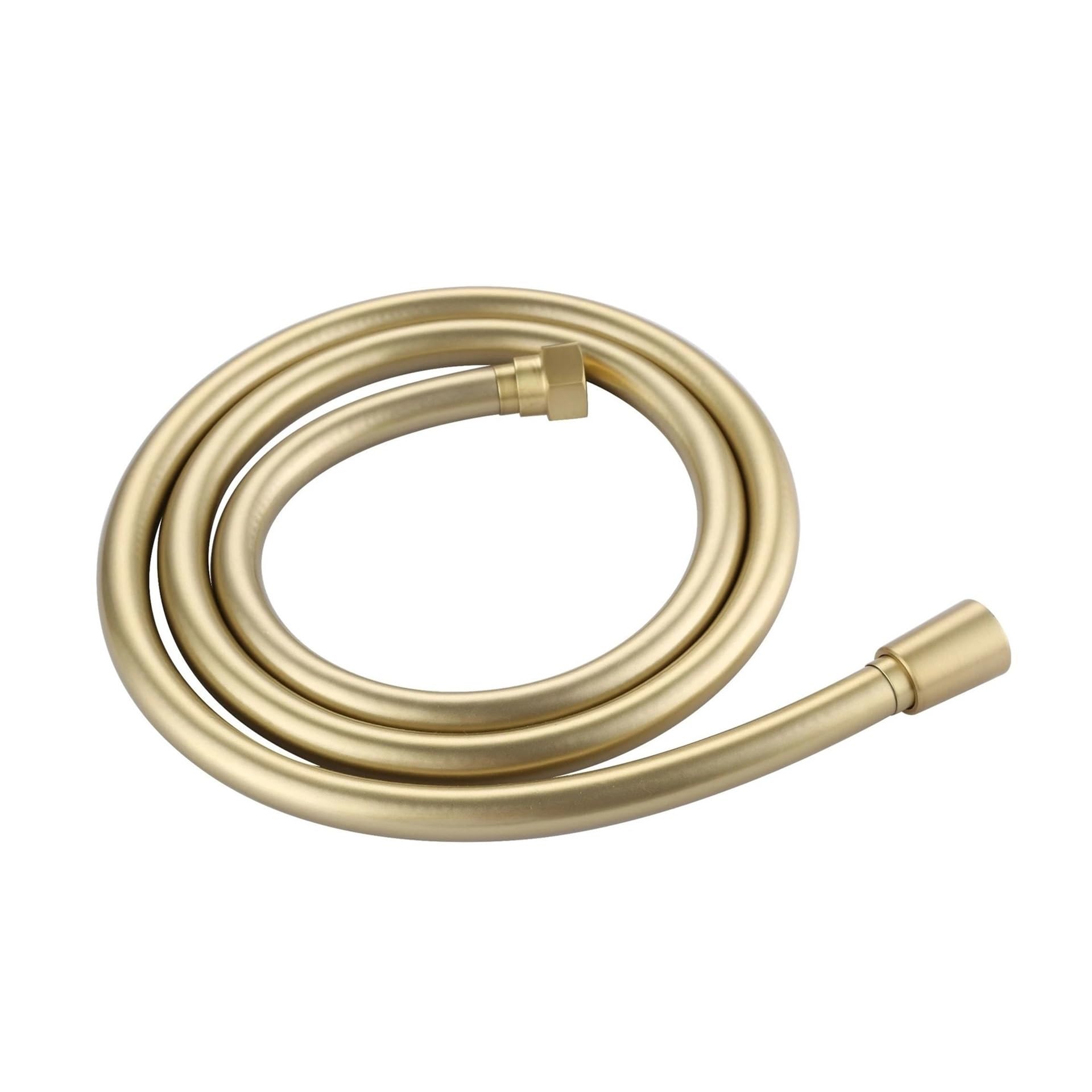 Kdberhfsa Golden High Pressure Pvc Stainless Steel Handheld Shower Hose Universal Interface Flexible Anti Winding Explosion-Proof Shower Tube(,300Cm)