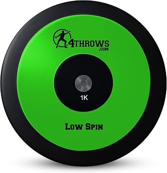Super, High, Medium & Low Spin Competition Discus for Track & Field | High School | College | Men & Women | IAAF World Athletics Certified with Free Carry Bag