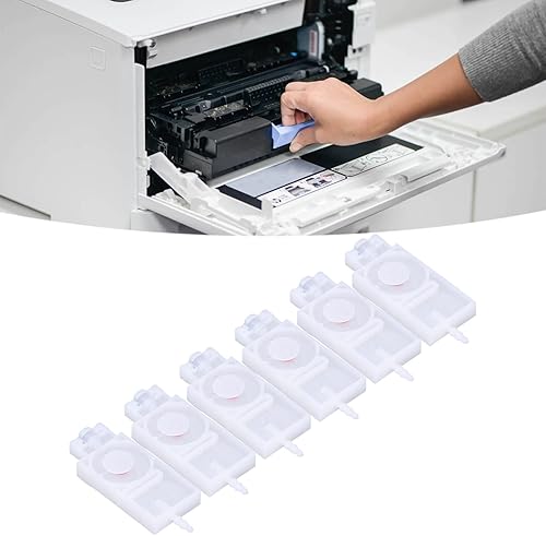Miniatura 2 de Reemplazo del amortiguador de tinta, amortiguadores de cabeza de inyección de tinta de tamaño estándar, material PP, fácil instalación con filtro de
