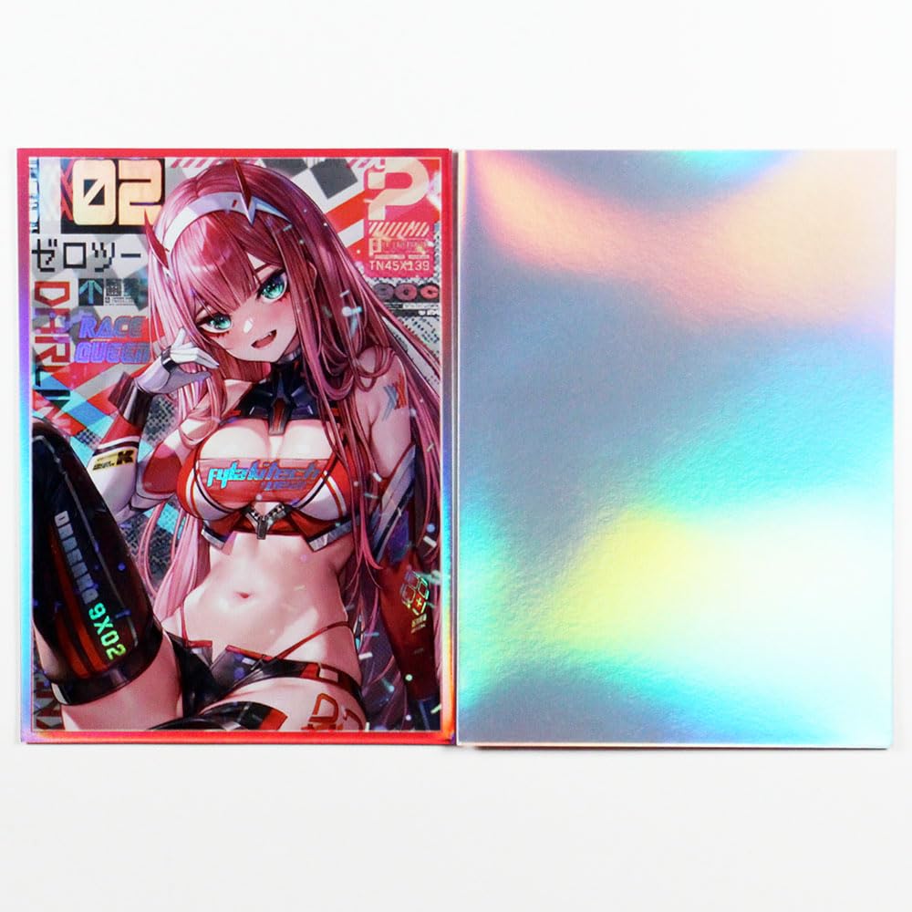 60ct (Darling) hologralphic Standard Size Cards for MTG/TCG/PTCG Art Anime  Printing Card Sleeves Protectors 67x92mm (A08) : Amazon.sg: Toys