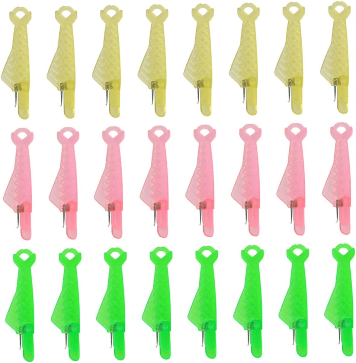 GLSTOY Simple Threader for Needles Plastic Embroidery Floss Needles Sewing Threaders for Daily Use