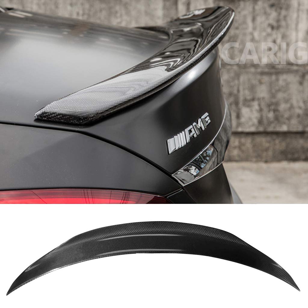 Cクラス W205 カーボン調リアスポイラー メルセデスベンツ W205 Cクラス セダン用 トランクスポイラー