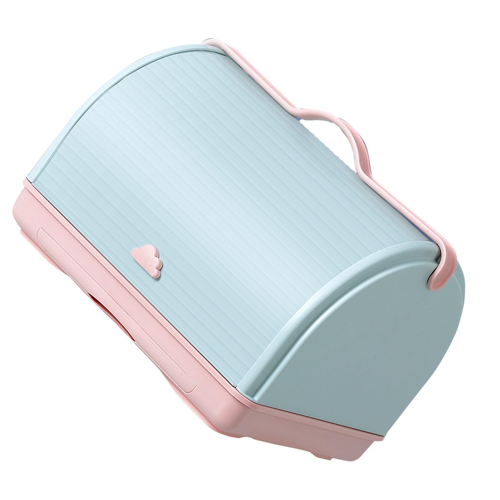 Caja para Secar Biberones, Cubierta Antipolvo con Asa Portátil, Escurridor de Almacenamiento de Biberones de Gran Capacidad para Viajes
