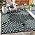 Anidaroel Outdoor Rugs 5x8ft for Patios Clearance Waterproof, Reversible Tropical Plastic Straw Camping Mat Outside Rug, Large Outdoor Area Rug for RV, Porch, Deck, Balcony, Picnic(5'x8')