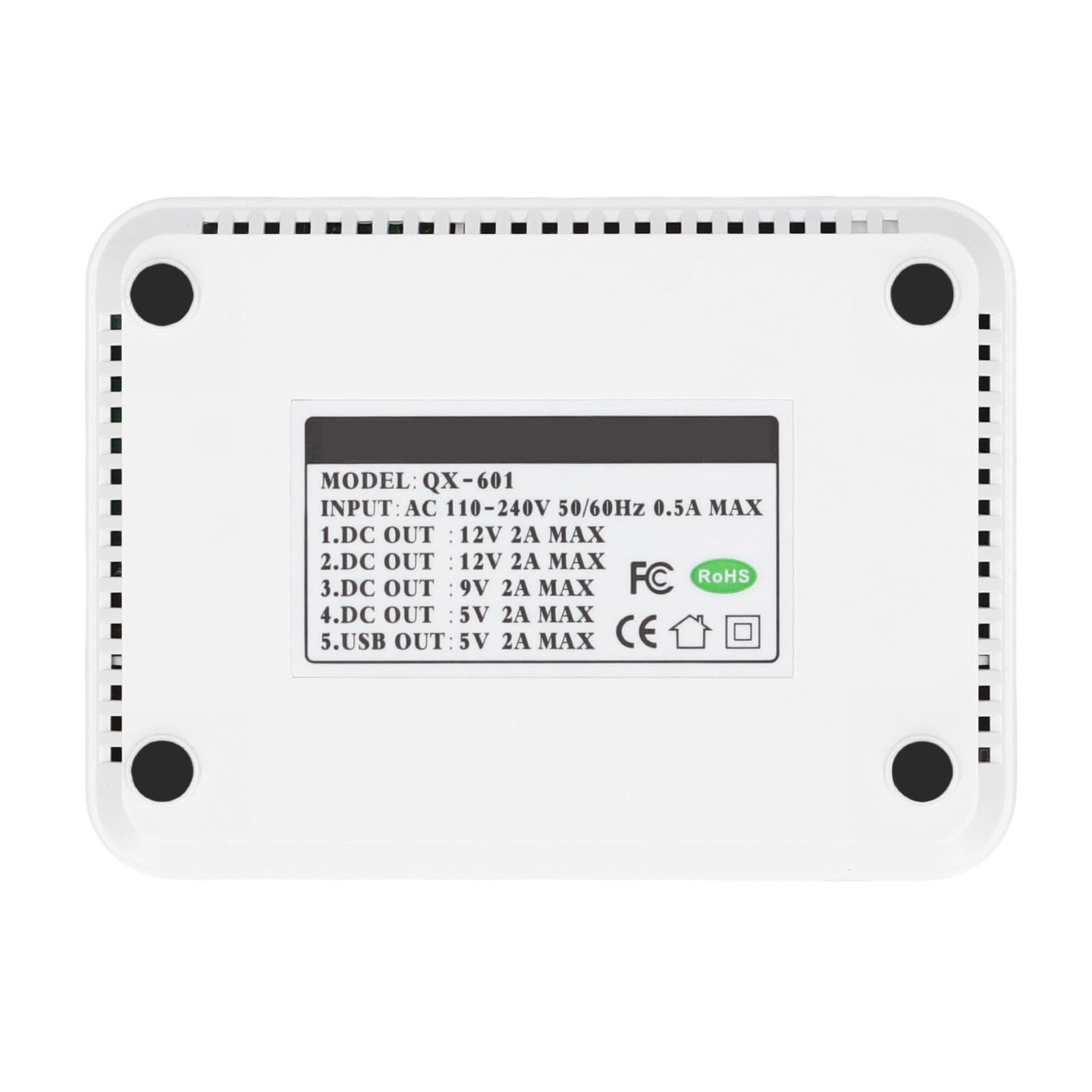 VBESTLIFE Mini Onduleur Portable 6000 MAh pour Routeur, Modem et Caméra de sécurité, avec Alimentation DC 12 V, 9 V et 5 et Port USB. (Prise UE)