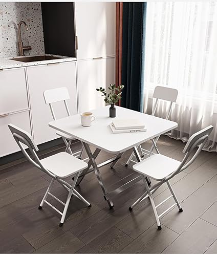 جيجيرو طاولات تخييم قابلة للطي، طاولة تلفزيون قابلة للطي لتناول الطعام، حامل لابتوب الكمبيوتر، الالعاب، المكتب، طاولة نزهة محمولة، سهلة التجميع، موفرة للمساحة، ثابتة ومتينة، 23.6 × 23.6 × 29.5 انش