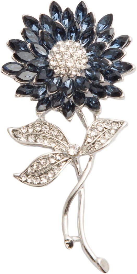 To The NinesMetal Floral Lapel Pin/Brooch for Men and Women