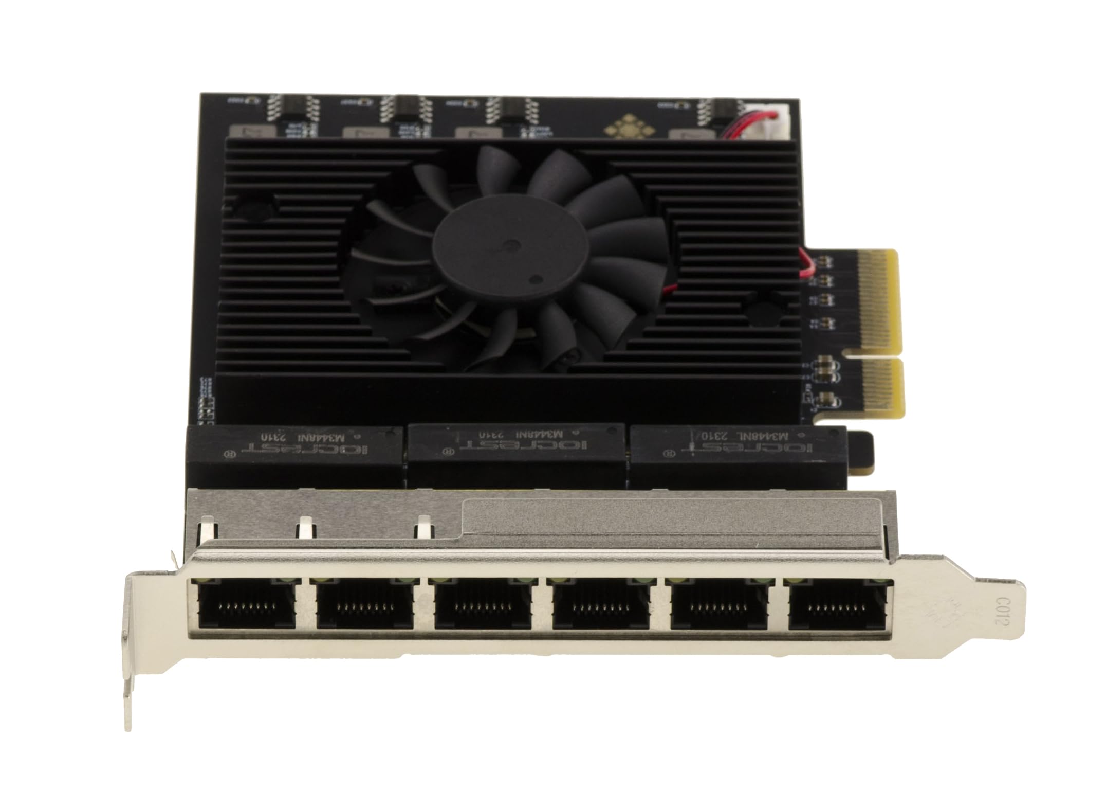KALEA-INFORMATIQUE PCIe 6 Ports 2.5 LAN Gigabit ETHERNET 10 100 1000 2500 1G 2.5G RJ45 Controller-Karte mit Realtek RTL8125 Chipsatz.