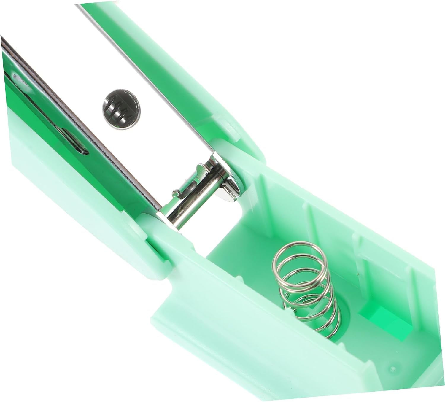 Portable Small Stapler Mint Green Compact Metal Office Gadget Smooth Binding for Desk Essentials Students and Teachers image 5