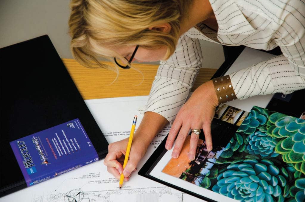 70% Off Discount ProFolio by Itoya, Art Profolio Advantage, 24 Sheets Presentation Book - Portrait, 11 x 14 Inches