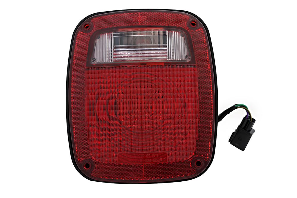 For Jeep Wrangler Outer Tail Light 1991 1992 1993 1994 1995 1996 1997 1998 1999 2000 2001 2002 2003 2004 2005 2006 Driver Left Side Taillamp Assembly