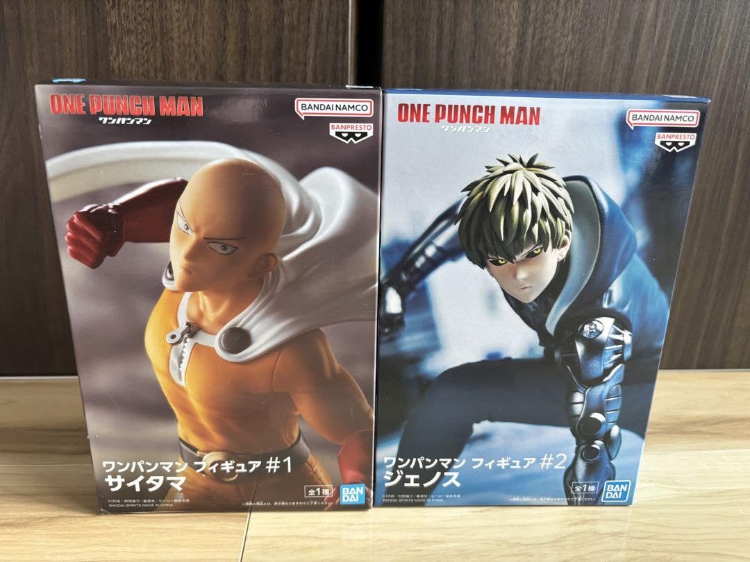 Amazon.co.jp: ワンパンマン サイタマ ジェノス フィギュア プライズ 