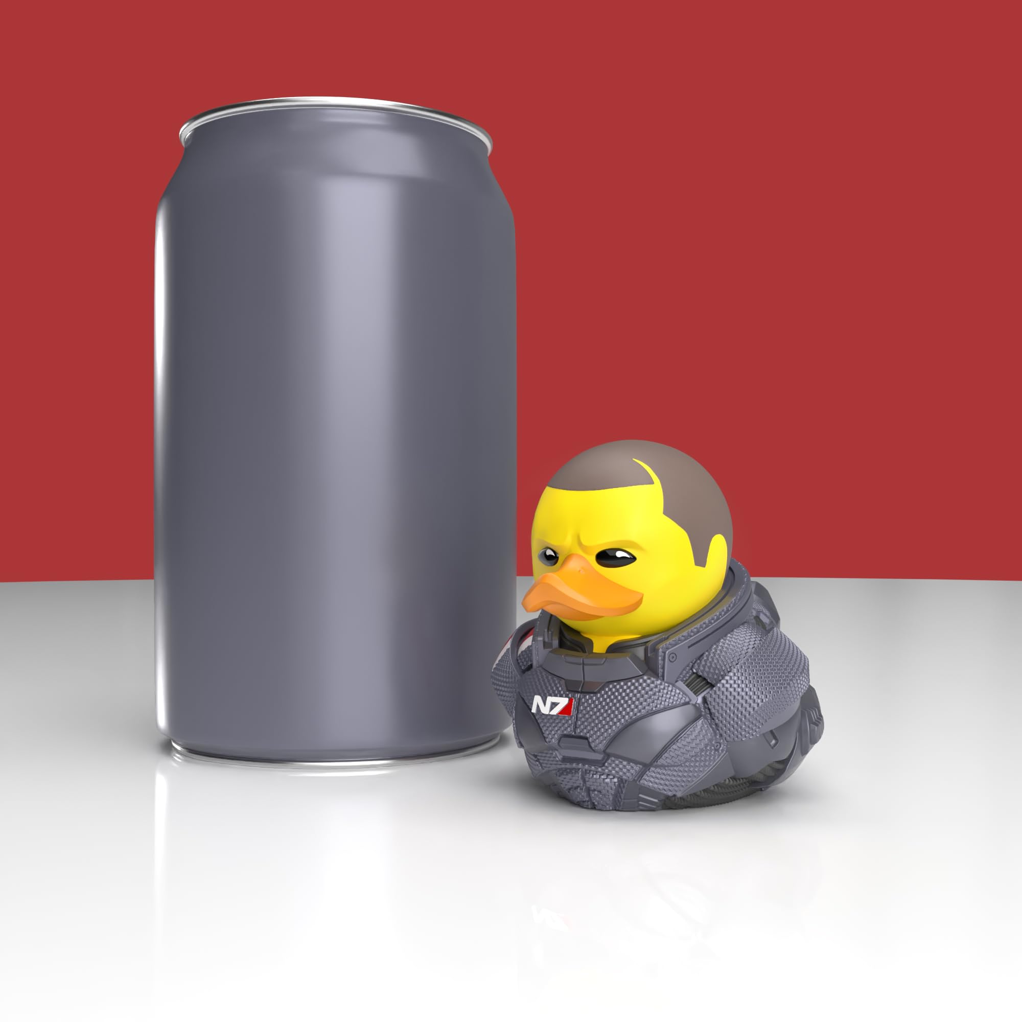TUBBZ Mini: Mass Effect - Male Commander Shepard Cosplaying Rubber Duck Vinyl Figure, Male Shepard (Mini) - Image 2