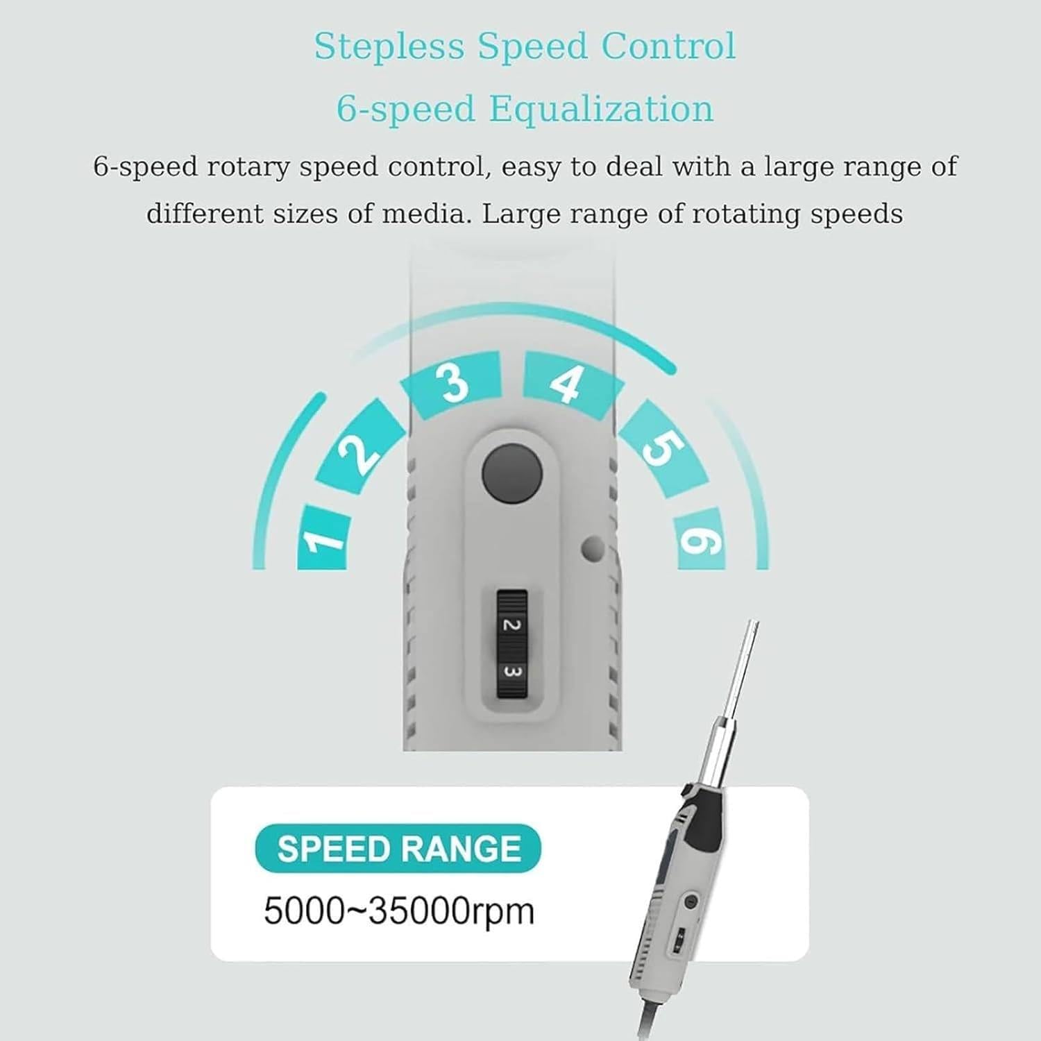 Mezclador homogeneizador de alta velocidad para tejido celular, velocidad ajustable, 3 cabezales intercambiables, ideal para aplicaciones de tejidos animales, alimentos, medicinas y cosméticos
