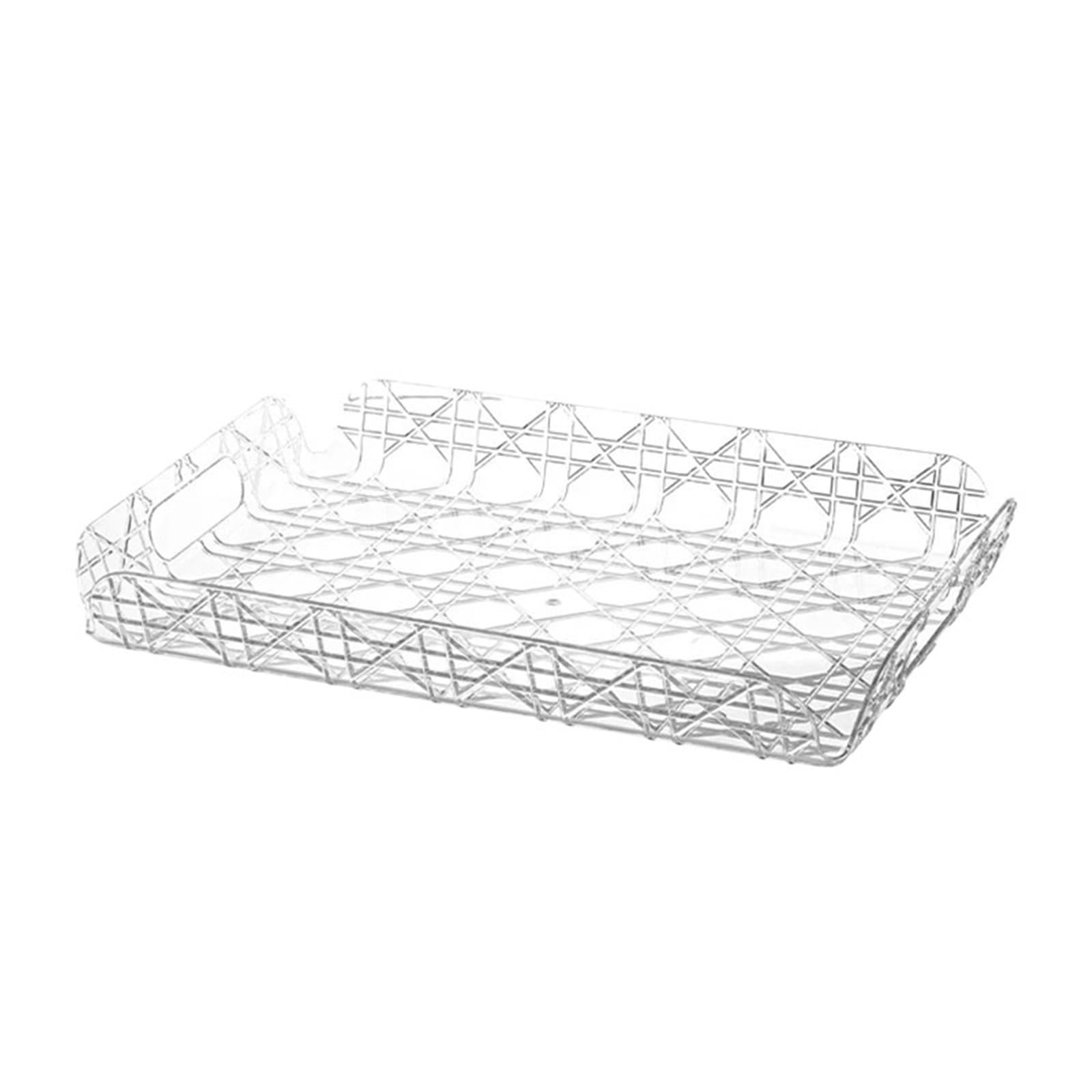 Bandeja para Mesa De Centro Bandeja Rectangular de Almacenamiento for Mesa Centro y tocador,té Cocina,Multiusos for Servir(L)