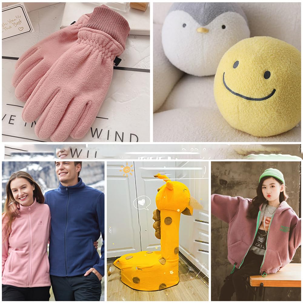 Polarowy materiał, jednokolorowy, odporny na mechacenie, towar sprzedawany na metry, rzemiosło, szycie, patchwork, opakowanie, dziergany polar, do szycia, narzuty, ciemnoszary, 300 x 160 cm