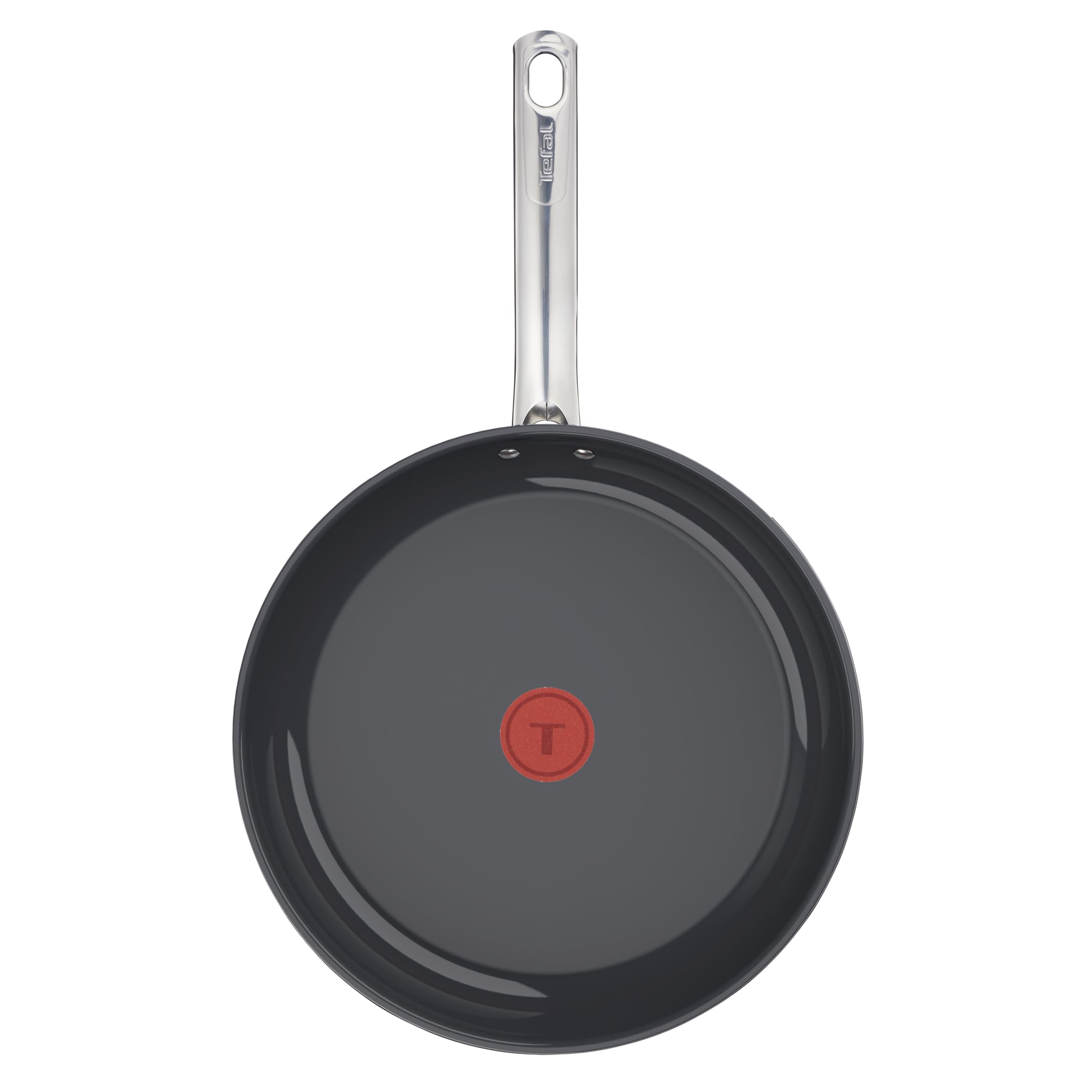 Tefal Duetto On G7660634 Go Ceram - Sartén antiadherente de cerámica (28 cm, con mango remachado, acero inoxidable)