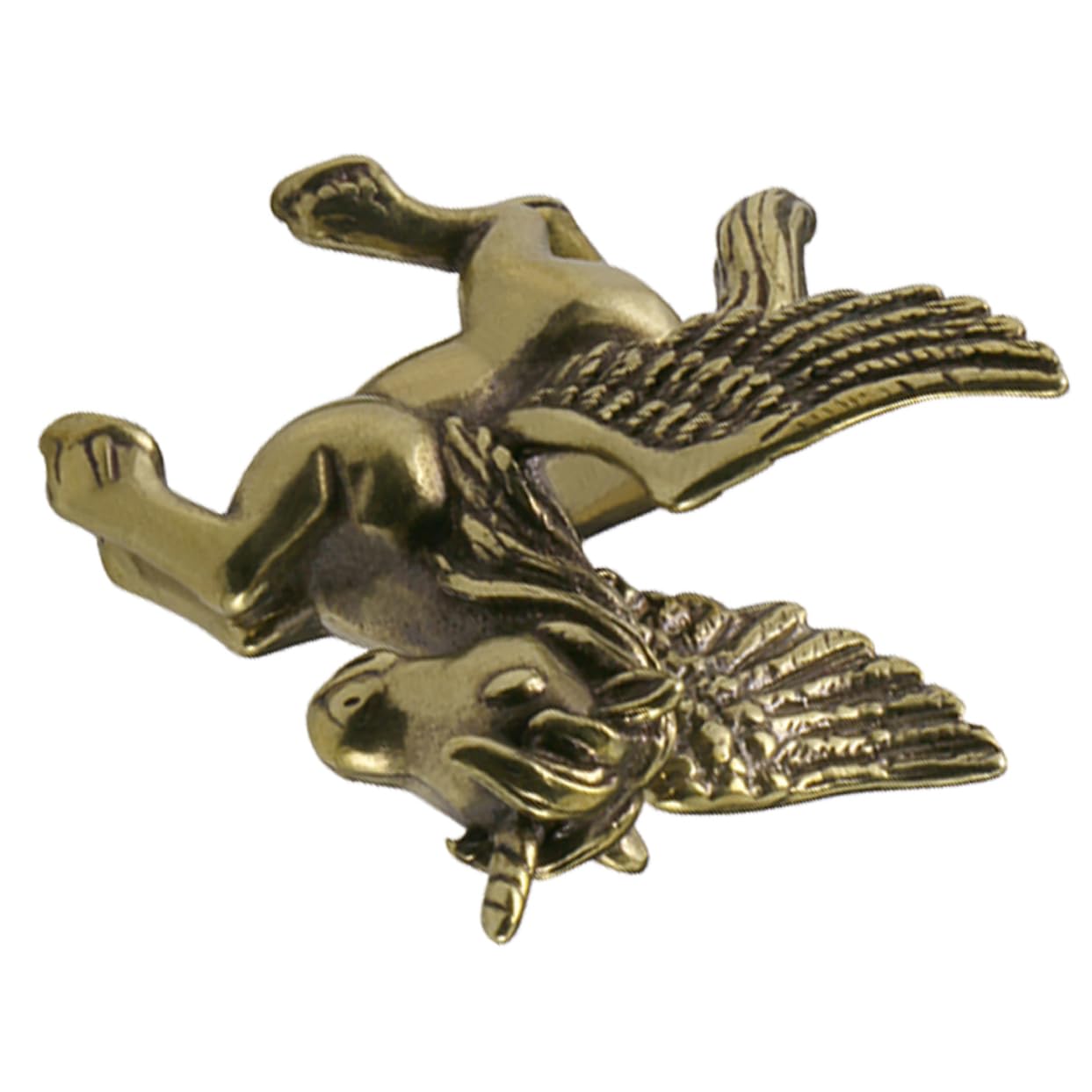 Zerodeko 4stücke Brass Statue Dekorative Einhorn Skulptur Messing Für Schreibtisch Miniatur Einhorn Figur Für Und Büro Stilvolles Accessoire Für Innenräume