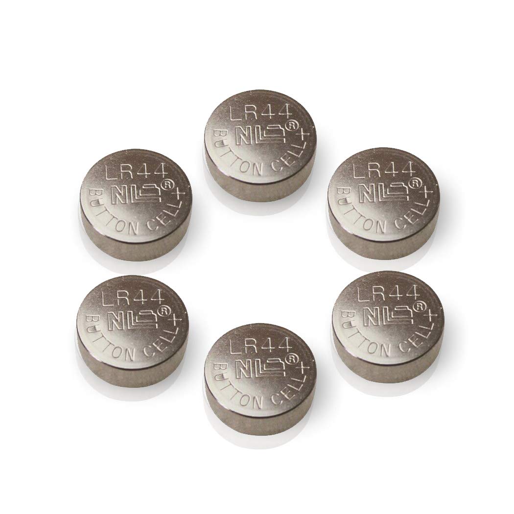 PKCELLLR44 AG13 357 A76 303 SR44 1.5V Button Cell Batteries for thermometers 6pcs