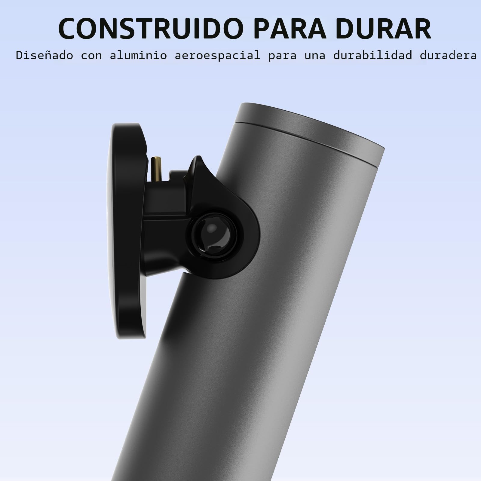 PRISMXR Estación de Carga Compatible con Ray-Ban Meta (Gen 1 y 2) Gafas Inteligentes, Base de Carga de Aluminio para Wayfarer/Headliner/Skylar, compacta y portátil para Viajes, Gris- Carina S1