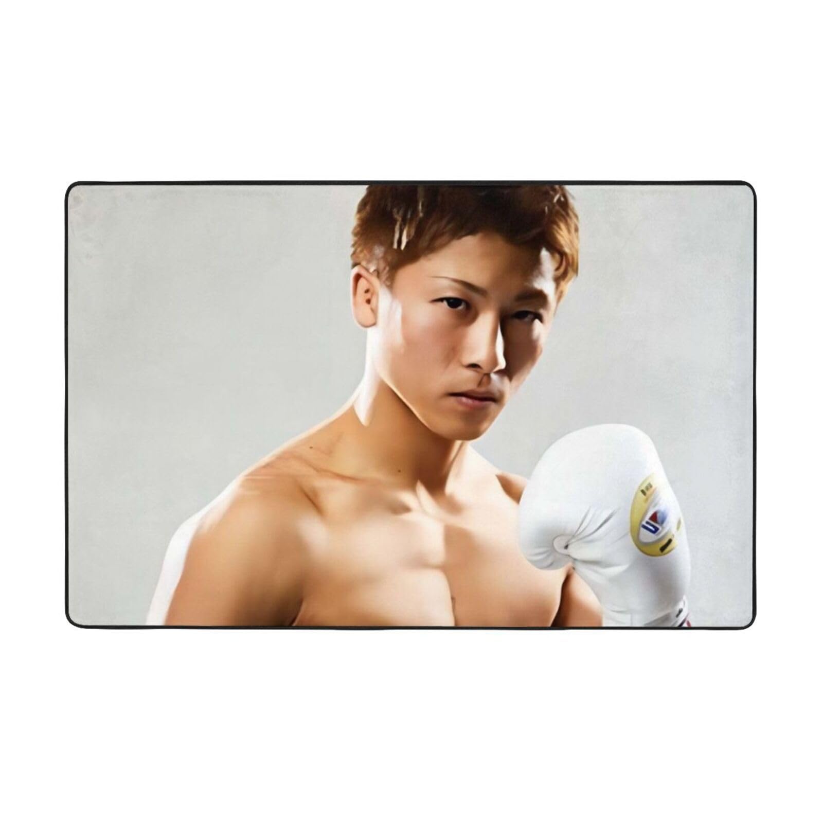 井上尚弥　ポップアップ限定　ラグマット Amazon｜ラグマット 井上尚弥 (6) フランネルラグ 家庭用 おしゃれ