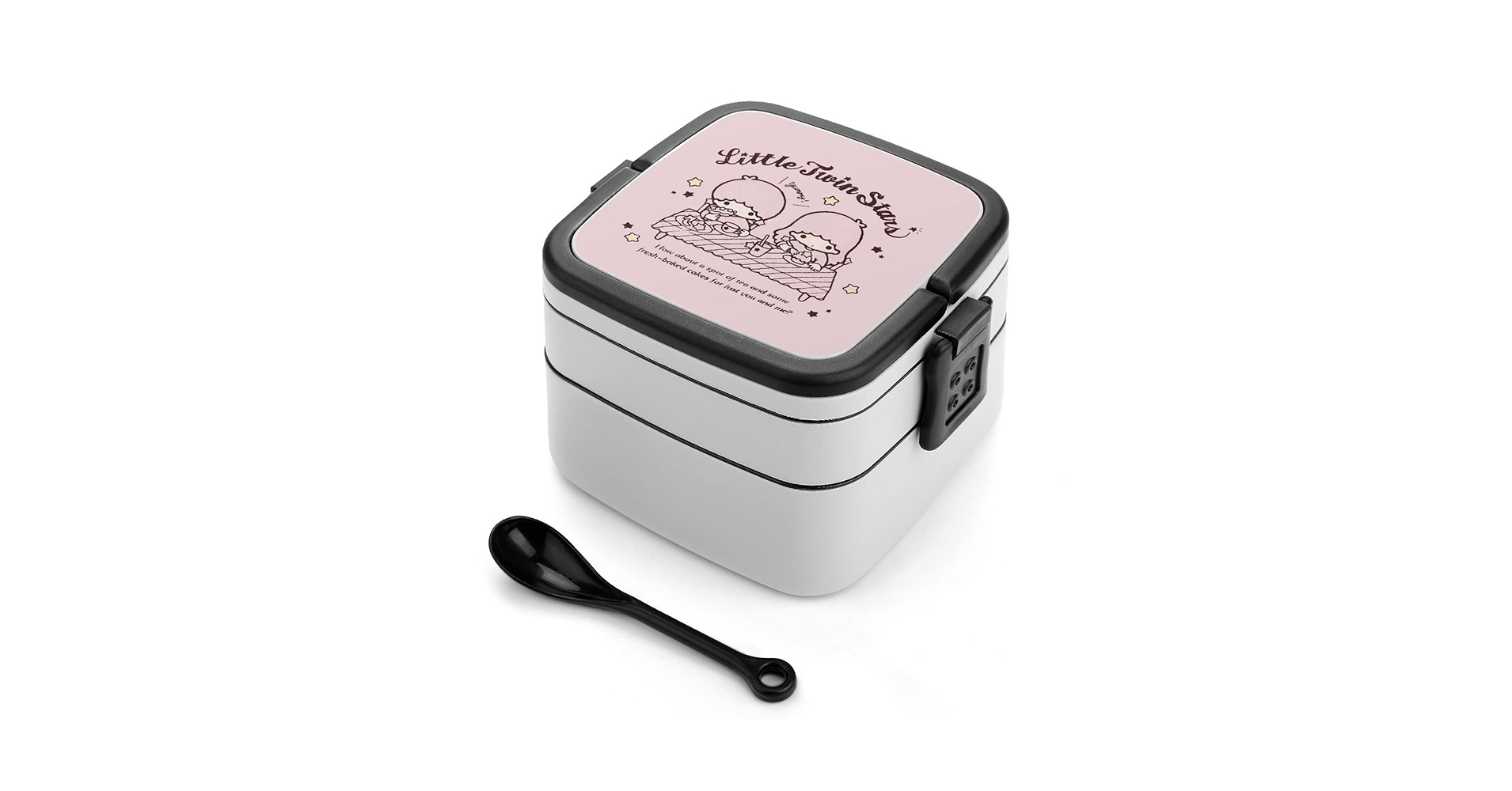 Amazon | リトルツインスターズ キキララ 弁当箱 2段 フレッシュ