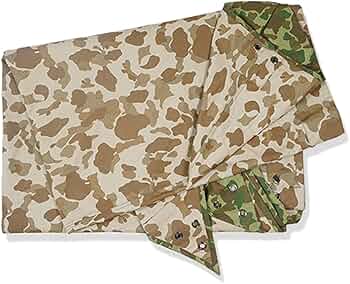 米軍 海兵隊 ダックハンター迷彩 ハーフシェルターテント 2枚 復刻版 軍幕 米軍 海兵隊 ダックハンター迷彩 ハーフシェルターテント 2枚 復刻版