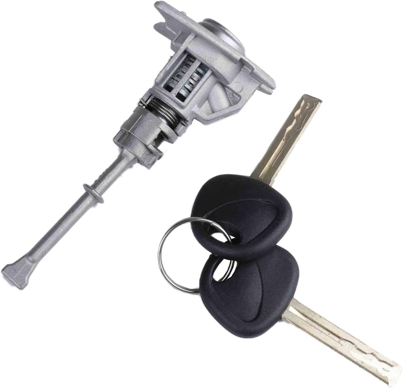 Left Driver Door Lock Cylinder with 2 Keys Compatible with Hyundai Sonata 2009-2014 & Sonata Hybrid 2011-2015 Replace# 81970-3SA00, 819703SA00