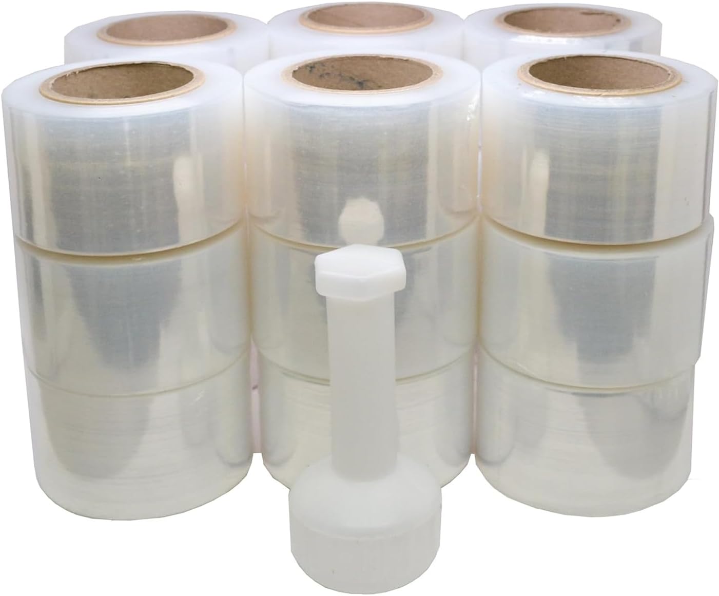 3" X 1000' Bundling Stretch Wrap Film - 80 Gauge (18 Rolls) - SF-82 - SF038010