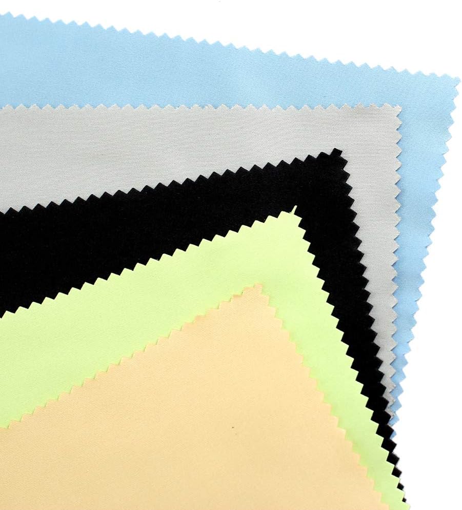 Microfiber Cleaning Cloths (10 Packs) for Delicate Surfaces Lenses Eyeglasses Cell Phone Screens and Camera Lenses LCD TV Screens Other Electronic Jewelry Cleaning Supplies : Health & Household