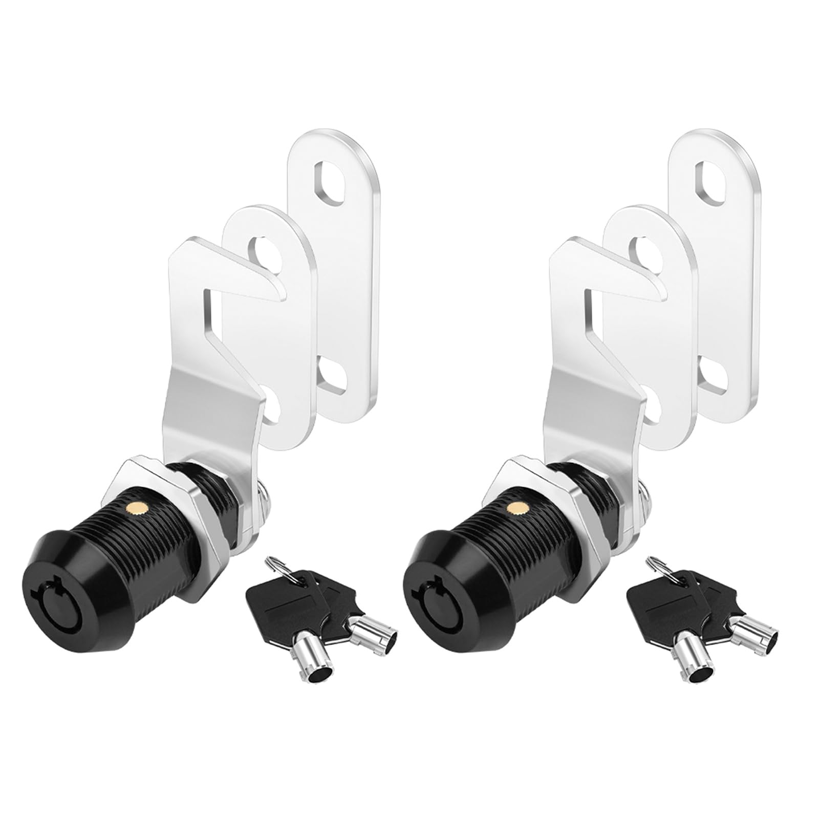 Enhances Security with Tubulars Cams Locks Steel Keyed Alike Secure Tool Retention Upgrades for Cabinets & Boxes Tool Box Locks Set